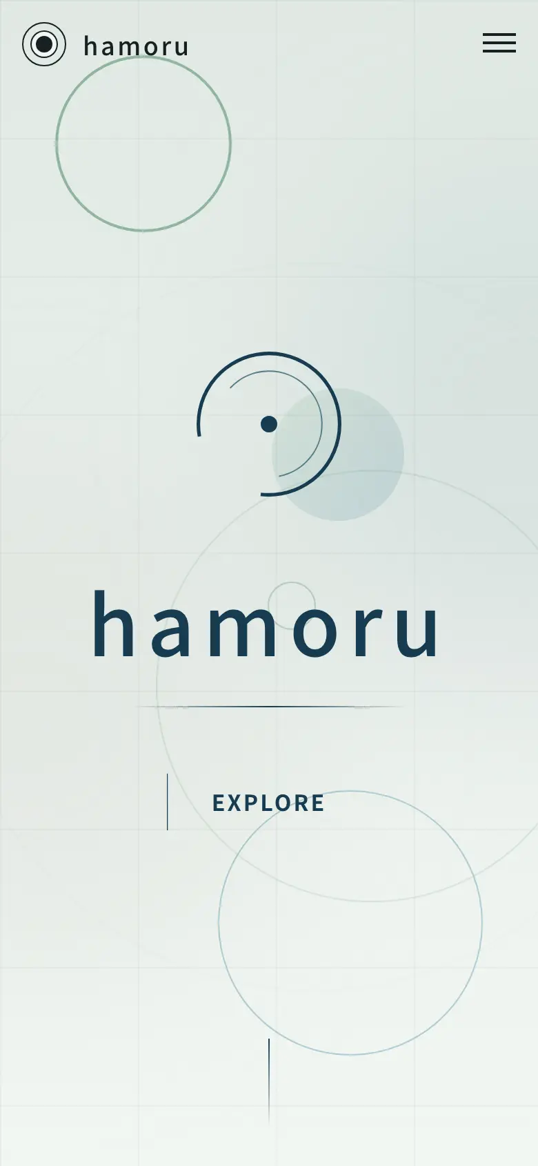 hamoru の画面 1（スマートフォン）