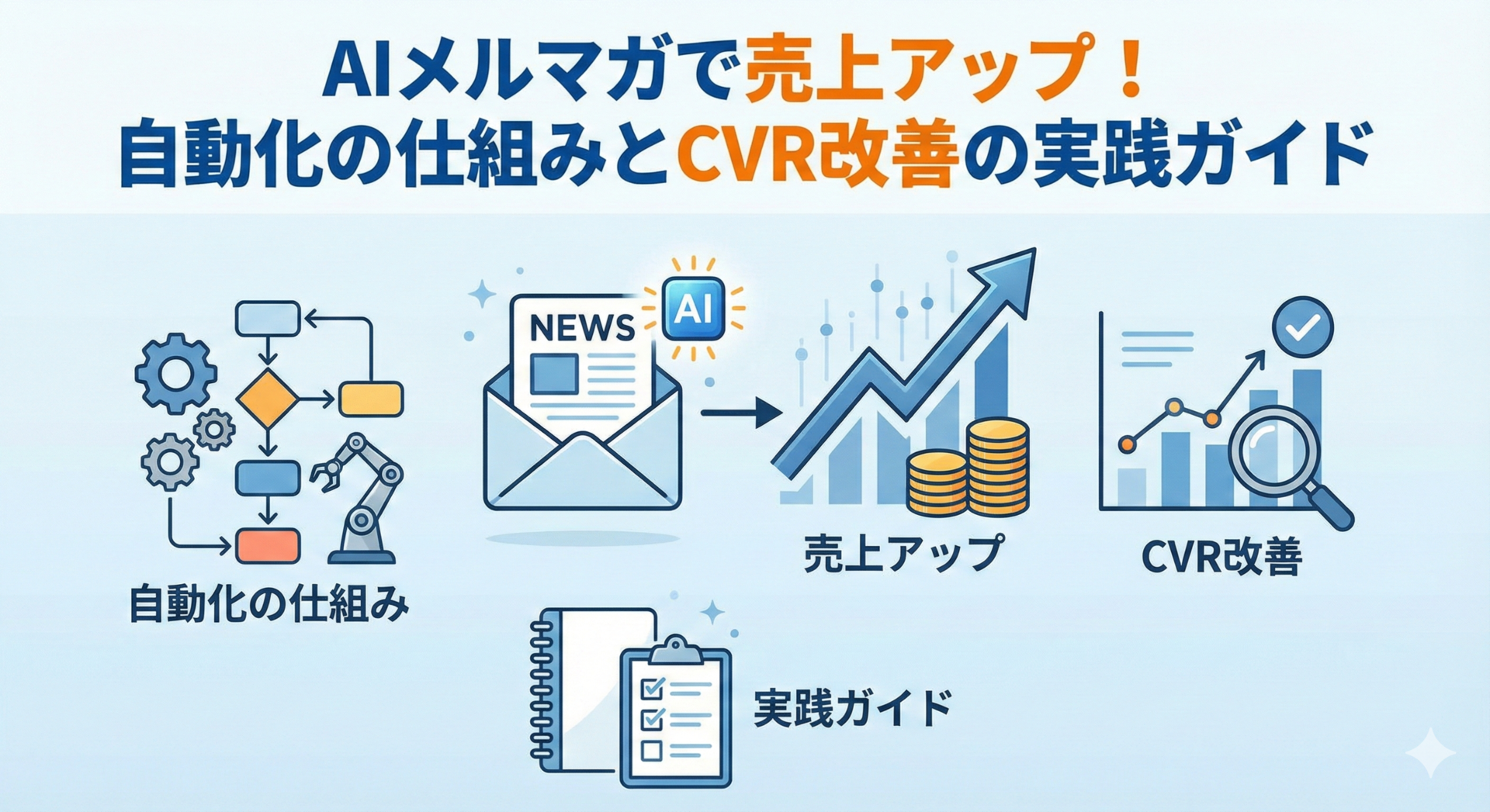 AIメルマガで売上アップ！自動化の仕組みとCVR改善の実践ガイド