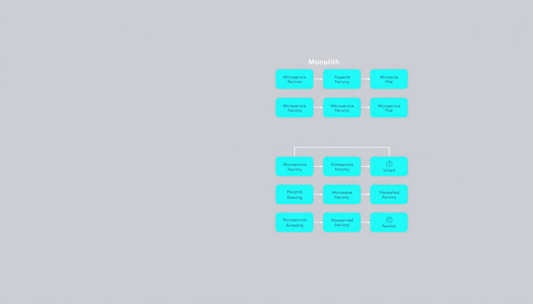 マイクロサービス vs モノリス｜アーキテクチャ選定の判断基準と移行戦略